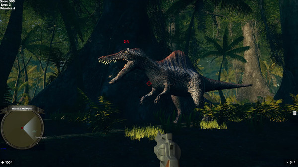 Dinosaur Hunting Patrol 3D Multiplayer Online screenshot 3