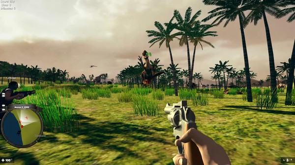 Dinosaur Hunting Patrol 3D Multiplayer Online screenshot 4