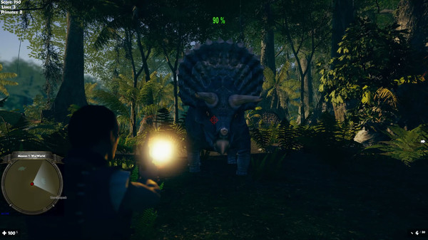 Dinosaur Hunting Patrol 3D Multiplayer Online screenshot 1
