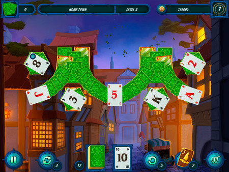 Fairytale Solitaire. Witch Charms screenshot 1