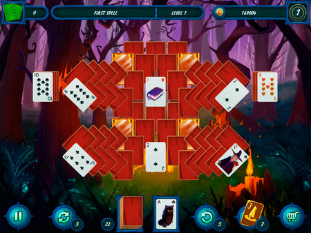 Fairytale Solitaire. Witch Charms screenshot 5