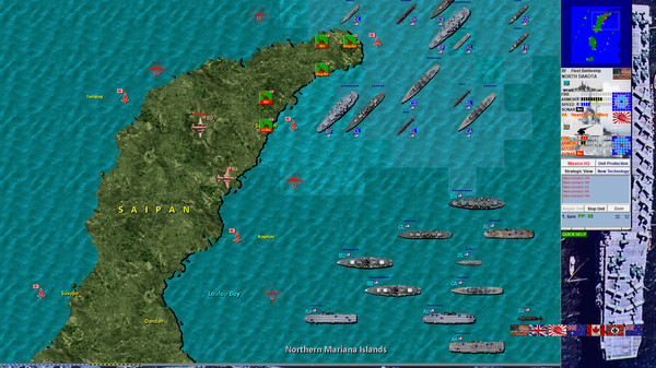 Battleships and Carriers - Pacific War screenshot 12