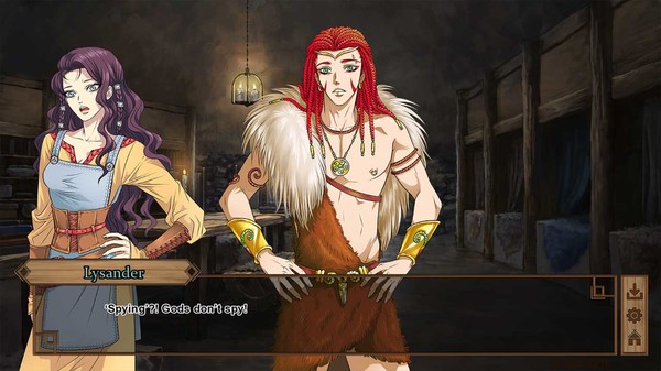 Gods of Love: An Otome Visual Novel screenshot 10