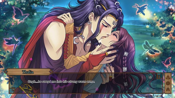 Gods of Love: An Otome Visual Novel screenshot 2