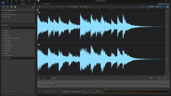 CyberLink AudioDirector 10 Ultra screenshot 2