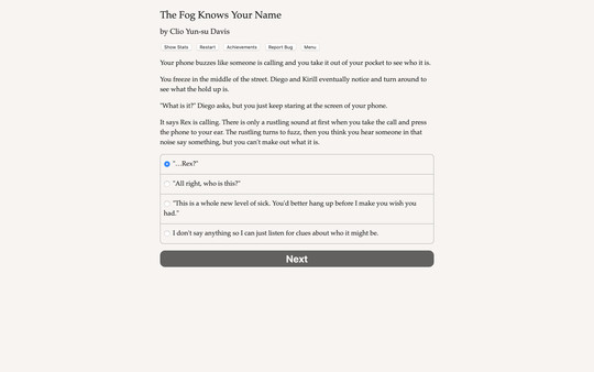 The Fog Knows Your Name screenshot 2
