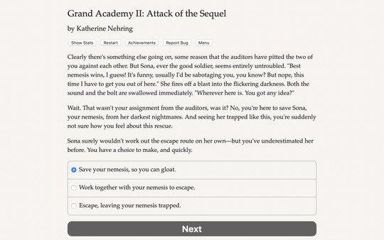 Grand Academy II: Attack of the Sequel screenshot 3