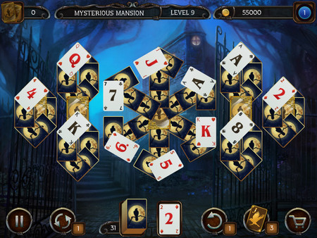 Mystery Solitaire The Arkham Spirits screenshot 1