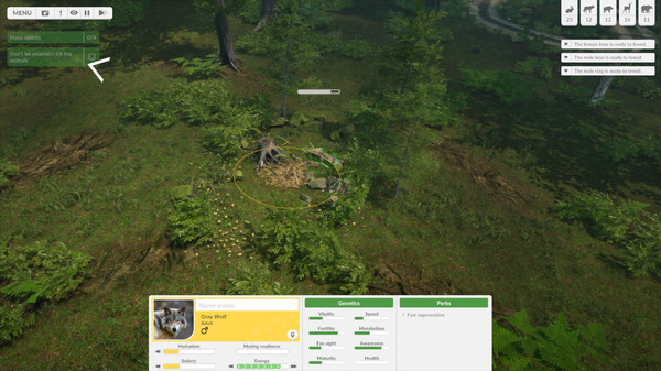 Natural Instincts: European Forest screenshot 1