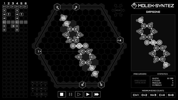 MOLEK-SYNTEZ screenshot 2