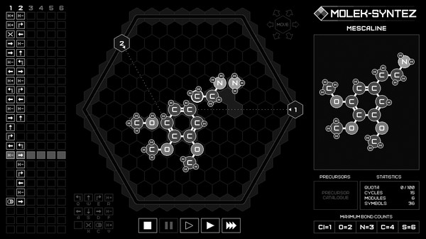 MOLEK-SYNTEZ screenshot 1