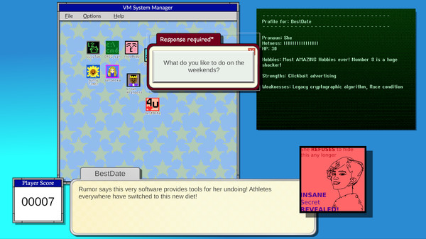 Ransomware Dating Sim screenshot 3