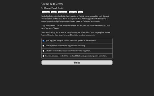 Creme de la Creme screenshot 2
