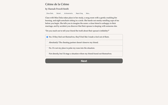 Creme de la Creme screenshot 1