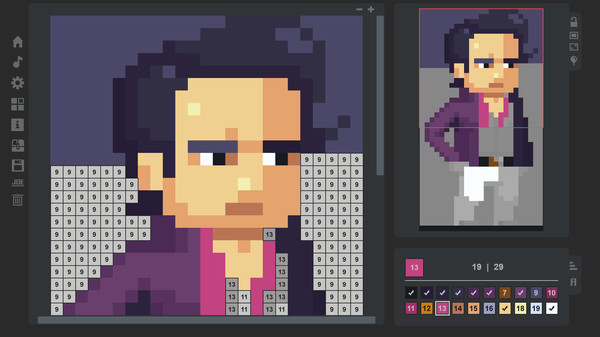 Coloring Game: Pixel screenshot 1