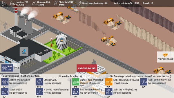 Nuclear Arms Race screenshot 2