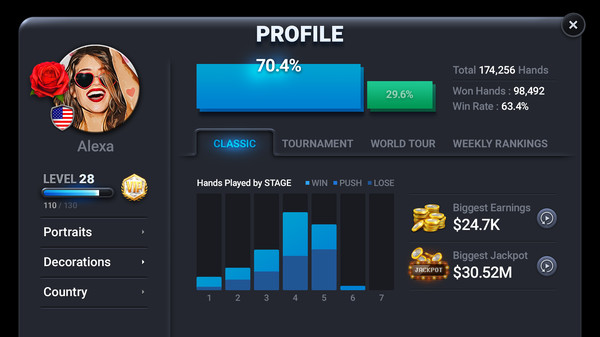 Blackjack Championship screenshot 10