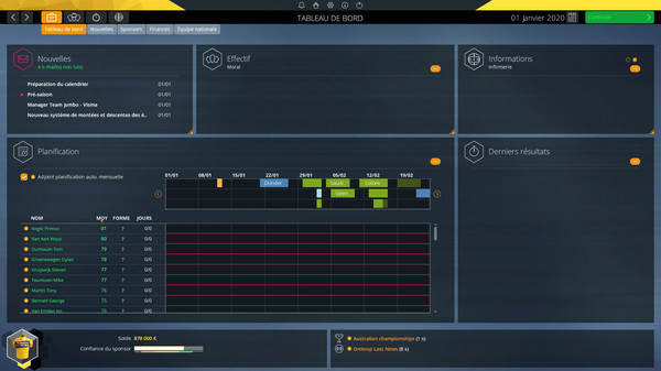 Pro Cycling Manager 2020 screenshot 1