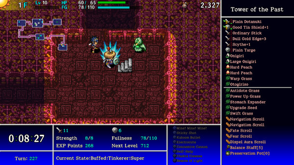 Shiren the Wanderer: The Tower of Fortune and the Dice of Fate screenshot 6