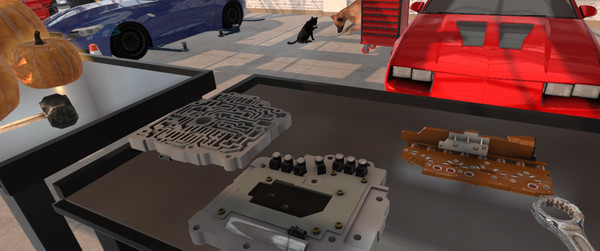 Basic Car Repair Garage VR screenshot 4