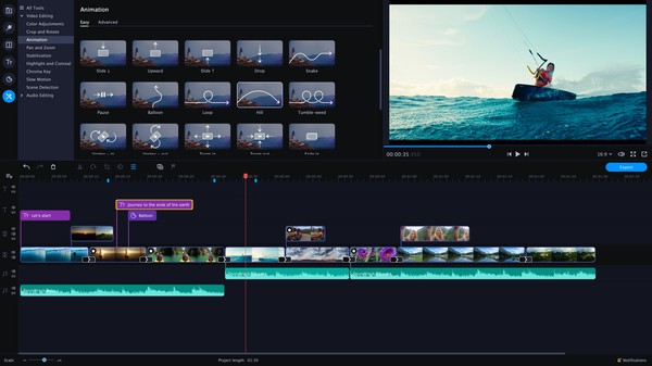 Movavi Video Editor Plus 2020 - Video Editing Software screenshot 4