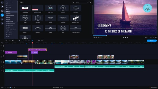 Movavi Video Editor Plus 2020 - Video Editing Software screenshot 2