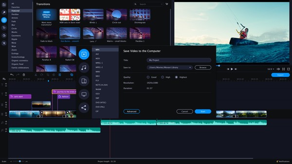Movavi Video Editor Plus 2020 - Video Editing Software screenshot 5