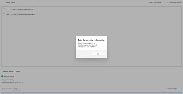 Image Compressor screenshot 4