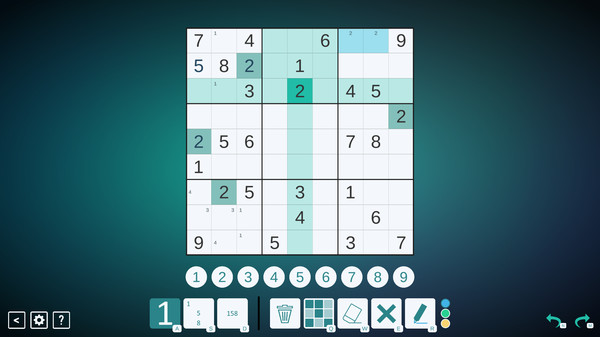 Classic Sudoku screenshot 1