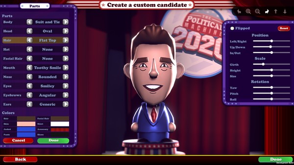 The Political Machine 2020 screenshot 1