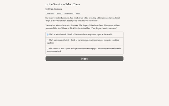 In the Service of Mrs. Claus screenshot 2