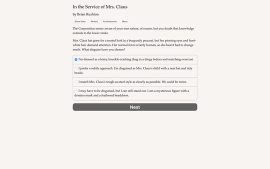 In the Service of Mrs. Claus screenshot 3
