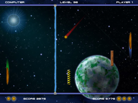 Ping Pong Space - Retro Tennis screenshot 5