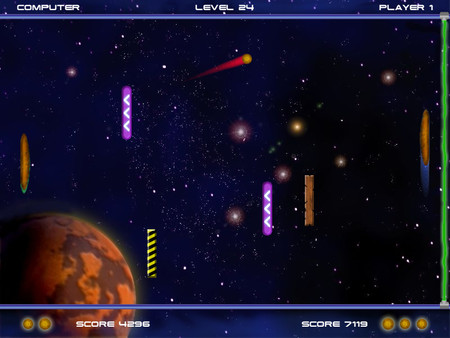 Ping Pong Space - Retro Tennis screenshot 1