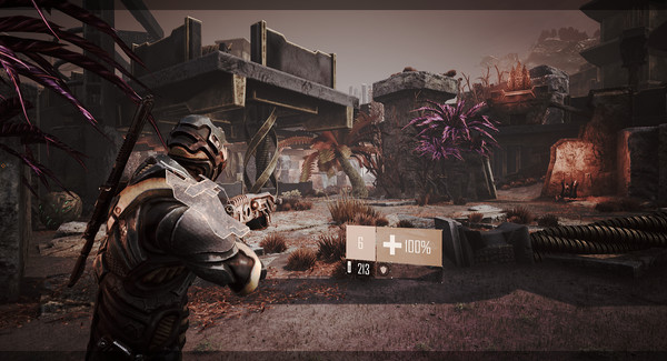 Orange Cast: Sci-Fi Space Action Game screenshot 2