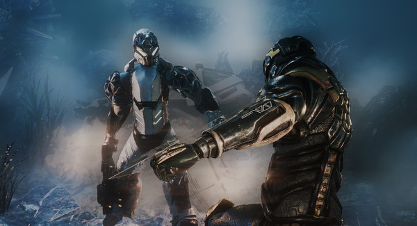 Orange Cast: Sci-Fi Space Action Game screenshot 1