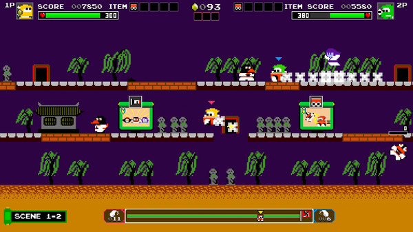 Ninja JaJaMaru: The Great Yokai Battle + Hell screenshot 1