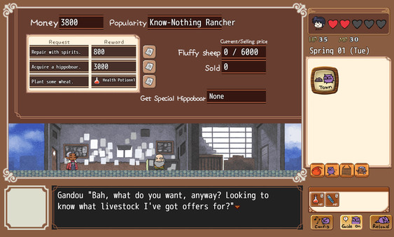 Hippoboar Rancher ~かばいの牧場物語~ screenshot 4