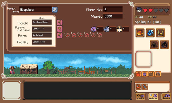 Hippoboar Rancher ~かばいの牧場物語~ screenshot 2