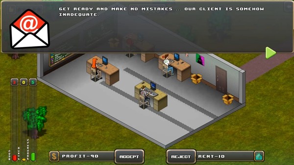Gamedev simulator screenshot 2