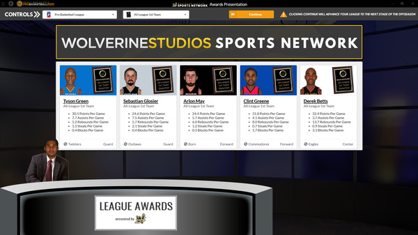 Draft Day Sports: Pro Basketball 2020 screenshot 3