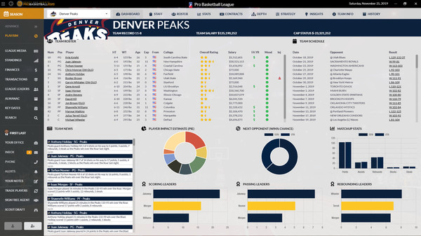Draft Day Sports: Pro Basketball 2020 screenshot 6