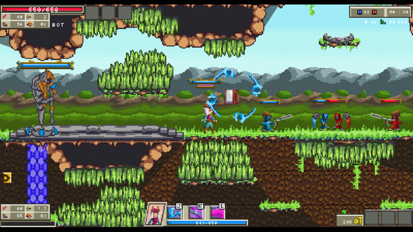 League of Pixels - 2D MOBA screenshot 1