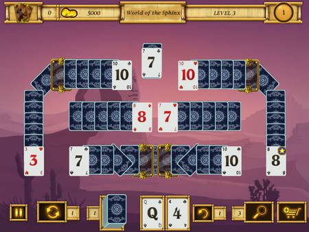 Egypt Solitaire. Match 2 Cards screenshot 2