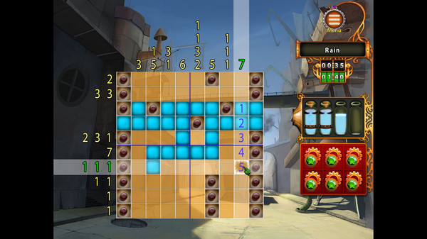 Gizmos: Steampunk Nonograms screenshot 1