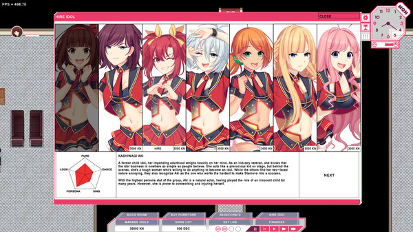 Shining Song Starnova: Idol Empire screenshot 4
