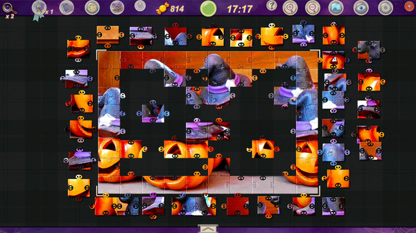 Sweet Holiday Jigsaws: Halloween Night screenshot 11