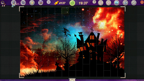 Sweet Holiday Jigsaws: Halloween Night screenshot 8