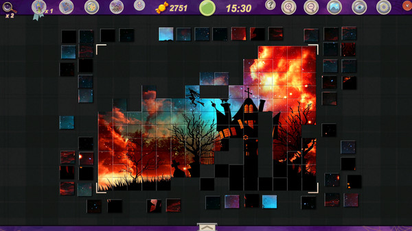 Sweet Holiday Jigsaws: Halloween Night screenshot 7