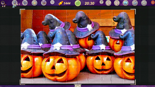 Sweet Holiday Jigsaws: Halloween Night screenshot 12
